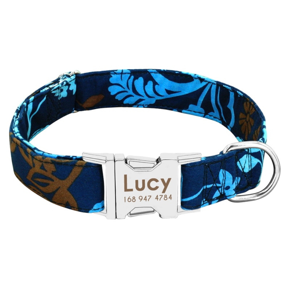 Personalised Nylon Dog Collar