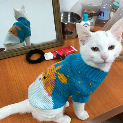 Knitted Cat Jumper