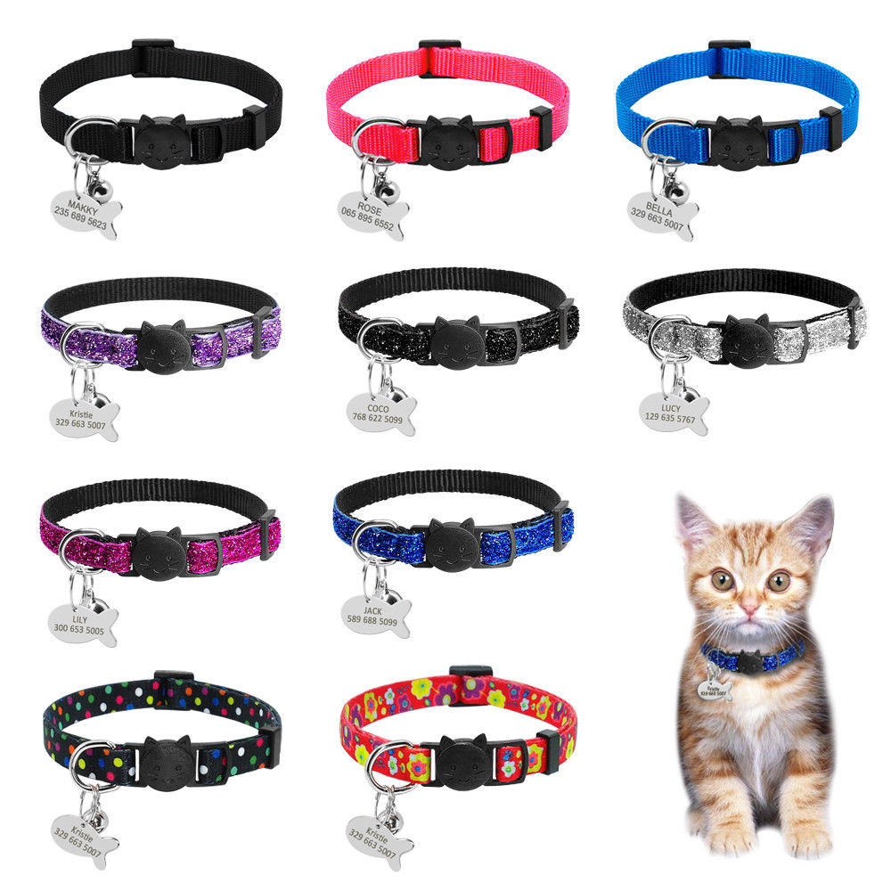 Personalised cat clearance collars