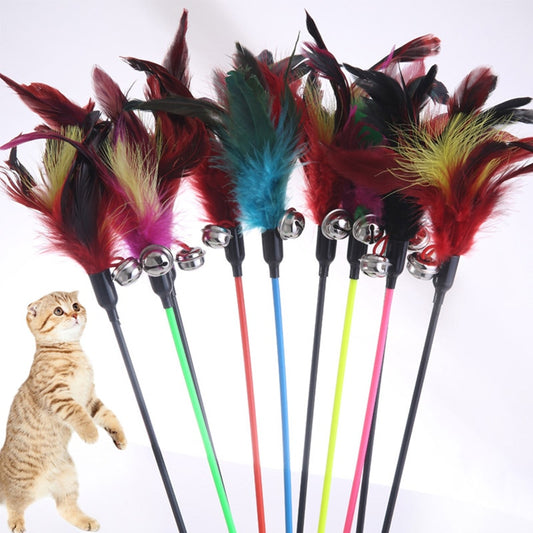 Feather Cat Teaser Wand
