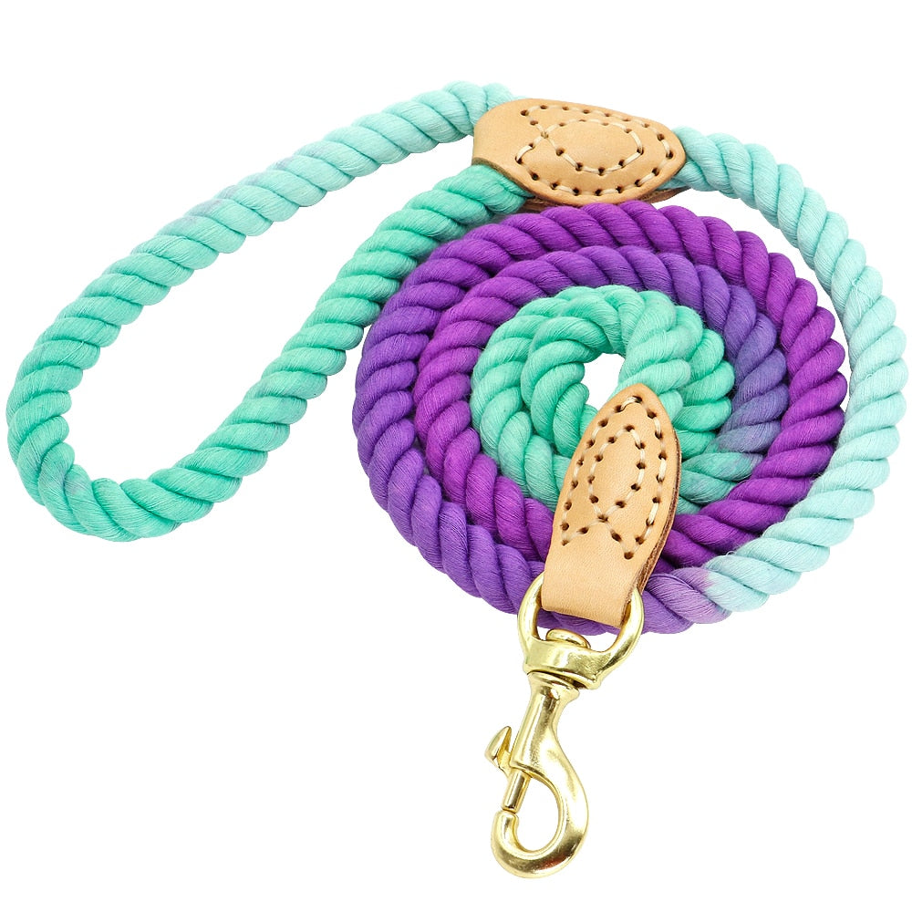 Luxury Rope Dog Lead