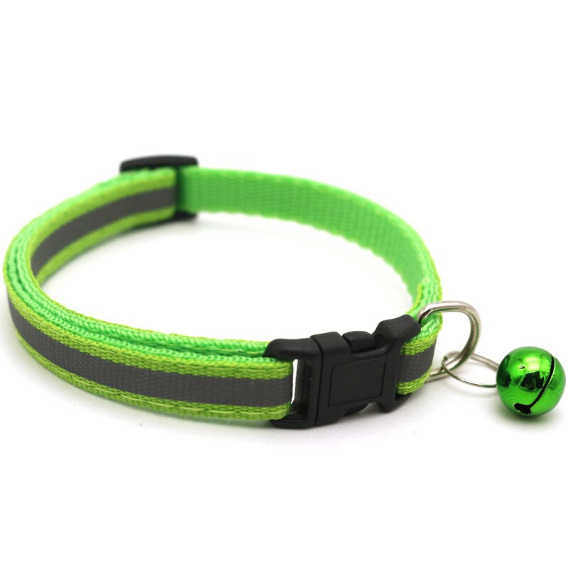 Nylon Reflective Cat Collar with Bell