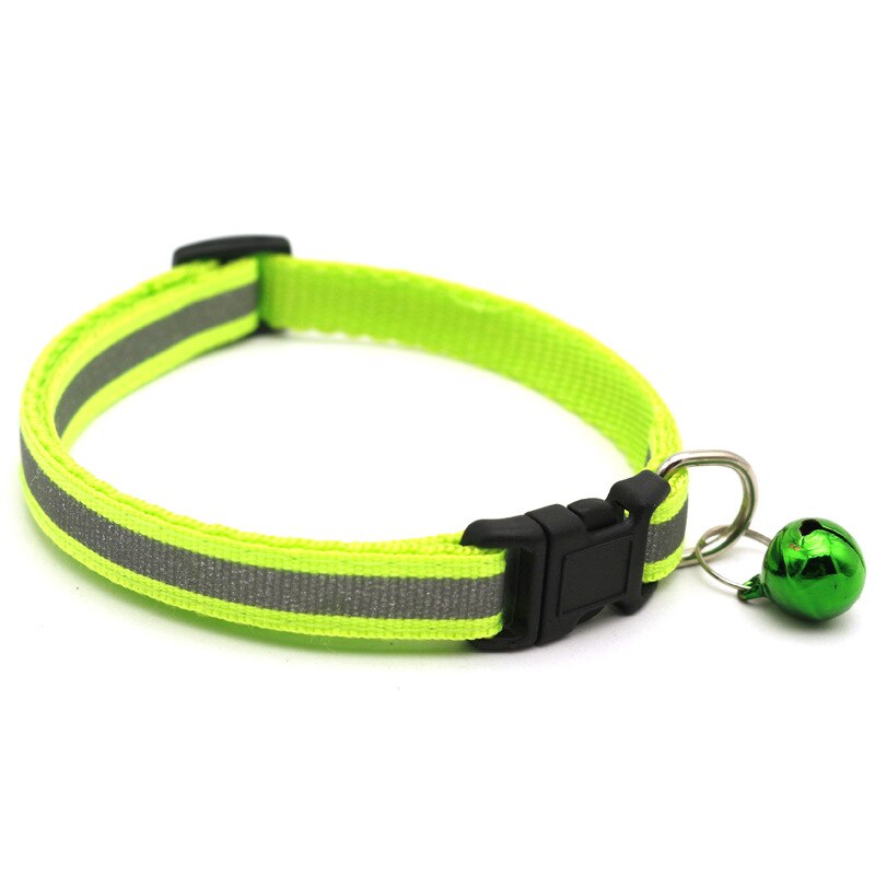 Nylon Reflective Cat Collar with Bell