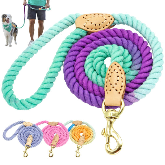 Luxury Rope Dog Lead