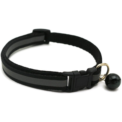 Nylon Reflective Cat Collar with Bell