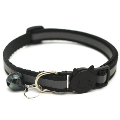 Nylon Reflective Cat Collar with Bell