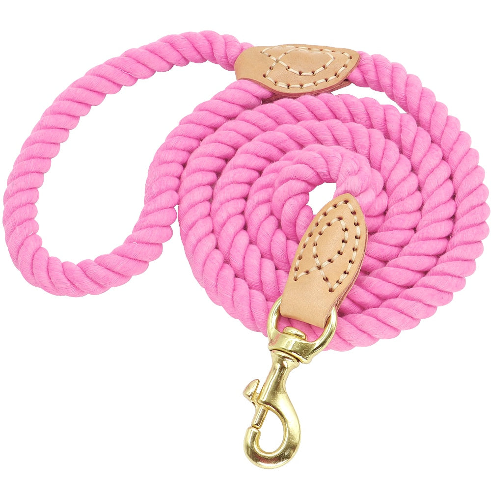 Luxury Rope Dog Lead