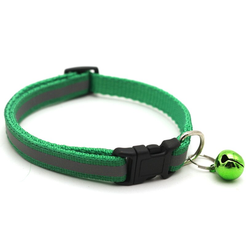 Nylon Reflective Cat Collar with Bell