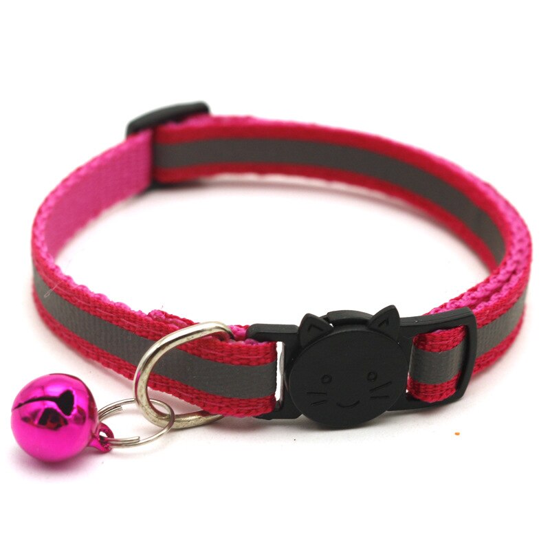 Nylon Reflective Cat Collar with Bell