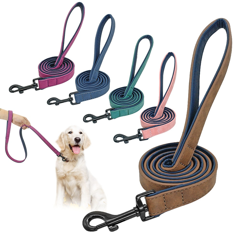 Vegan Leather Dog Lead