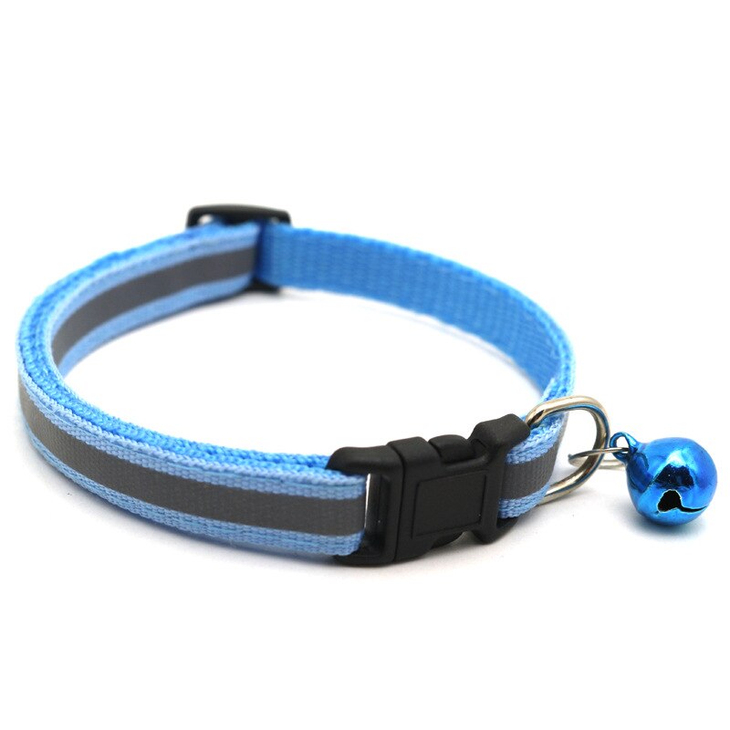 Nylon Reflective Cat Collar with Bell