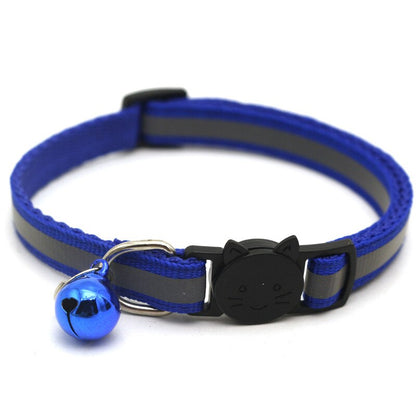 Nylon Reflective Cat Collar with Bell