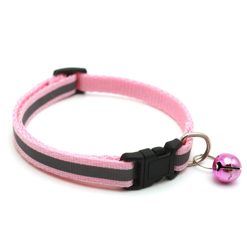 Nylon Reflective Cat Collar with Bell